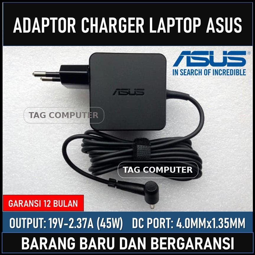 ADAPTOR CHARGER LAPTOP ASUS M415 M415U M415D M515 M415DA 19V 2.37A 45W