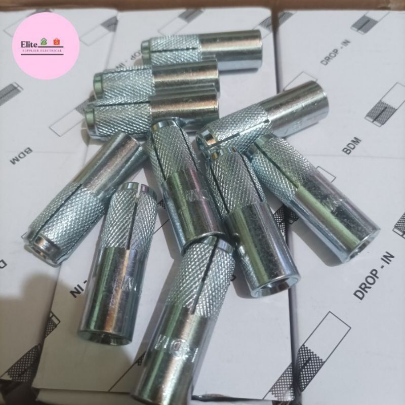 Dinaset Dynaset M10 putih galvanize isi 50 pcs