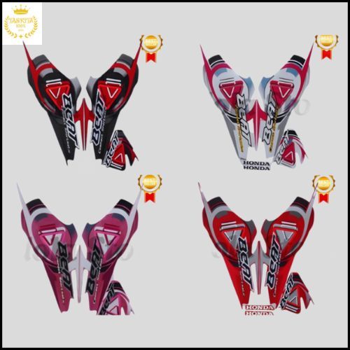 STIKER STRIPING BEAT KARBU 2009 FULL STIKER LIS BODY MOTOR BEAT KARBU 2009 STANDAR