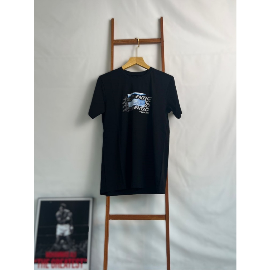 T-shirt Goviboss / Kaos Goviboss / Kaos Oblong Goviboss "Authentic" Ukuran M - L - XL - XXL