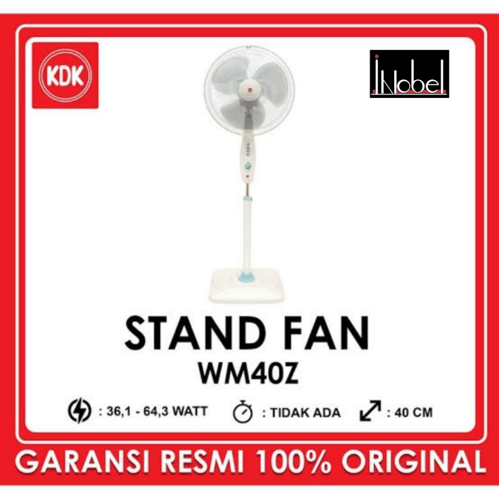 Stand Fan KDK WM40Z / Kipas Angin berdiri KDK WM 40 Z Non Timer