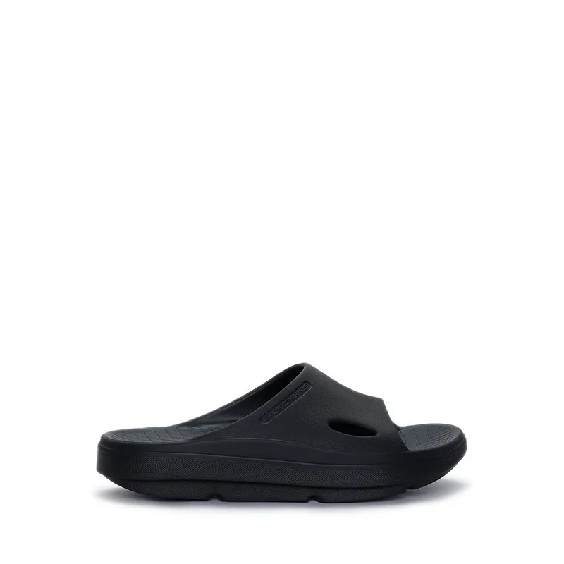 Skechers Original Slides Sandal Pria / Skechers Sandal Epp Men's Sandal - Black