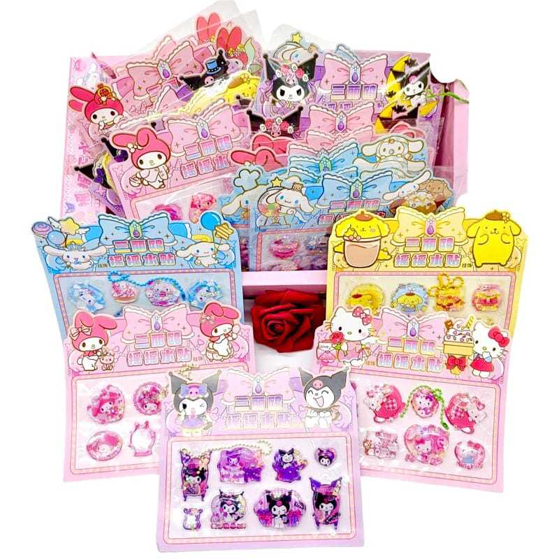 

Stiker Air Timbul Karakter Lucu / Stiker mainan anak / Stiker gantungan kunci