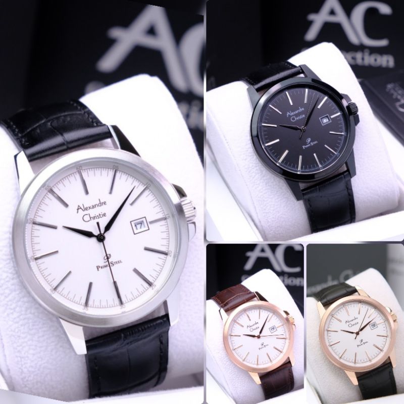 ALEXANDRE CHRISTIE 1008 MD KULIT PRIA ORIGINAL GARANSI 1TAHUN