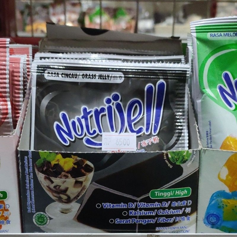 

Nutrijell Rasa Cincau (Grass Jelly) Kemasan 15gr