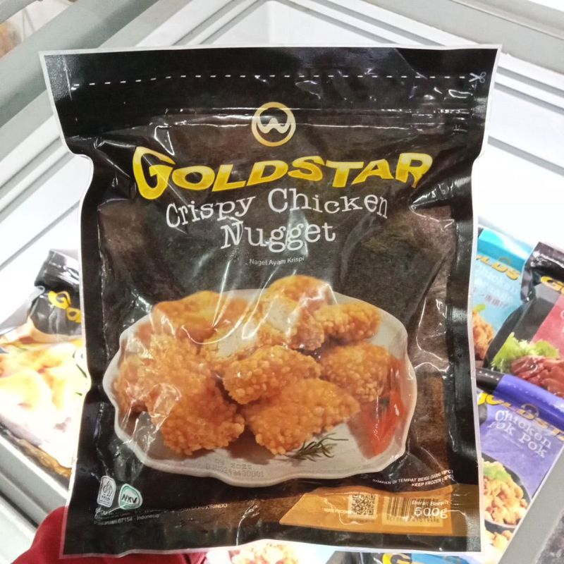 

GoldStar Crispy Chicken Nugget 500gr