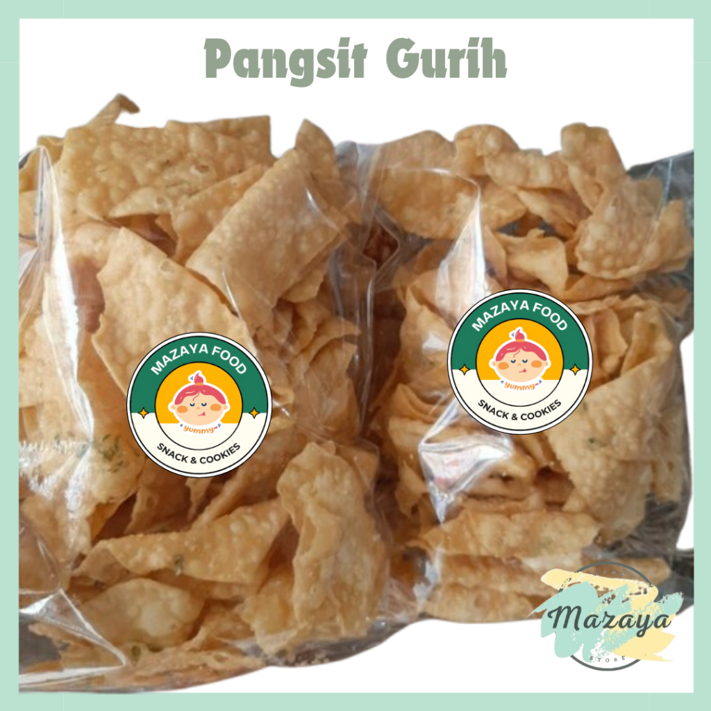 

KERIPIK PANGSIT GURIH RENYAH - MAZAYA HOMESTORE
