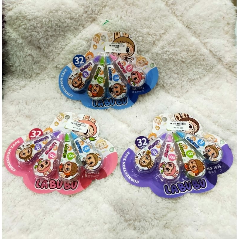 

Labubu tip ex kertas 4 pc