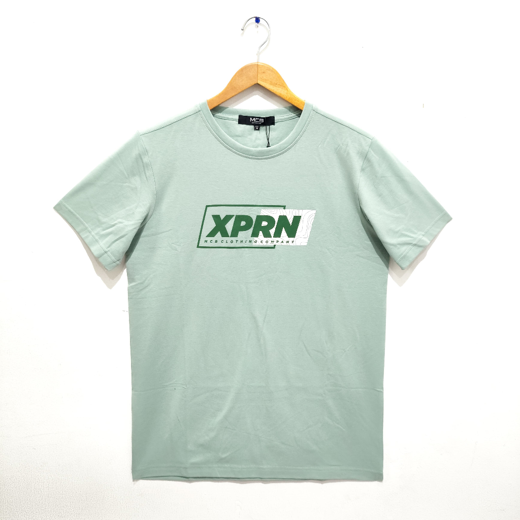 MCB T-Shirt Kaos Oblong Pria Sage XPRN MCB CLOTH Lengan Pendek MBOD 0103084