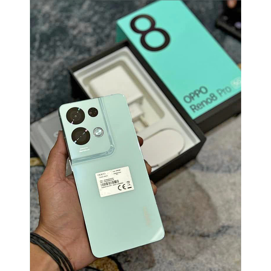 OPPO RENO 8 PRO 5G 12/256GB SECOND LENGKAP MULUS RESMI INDONESIA