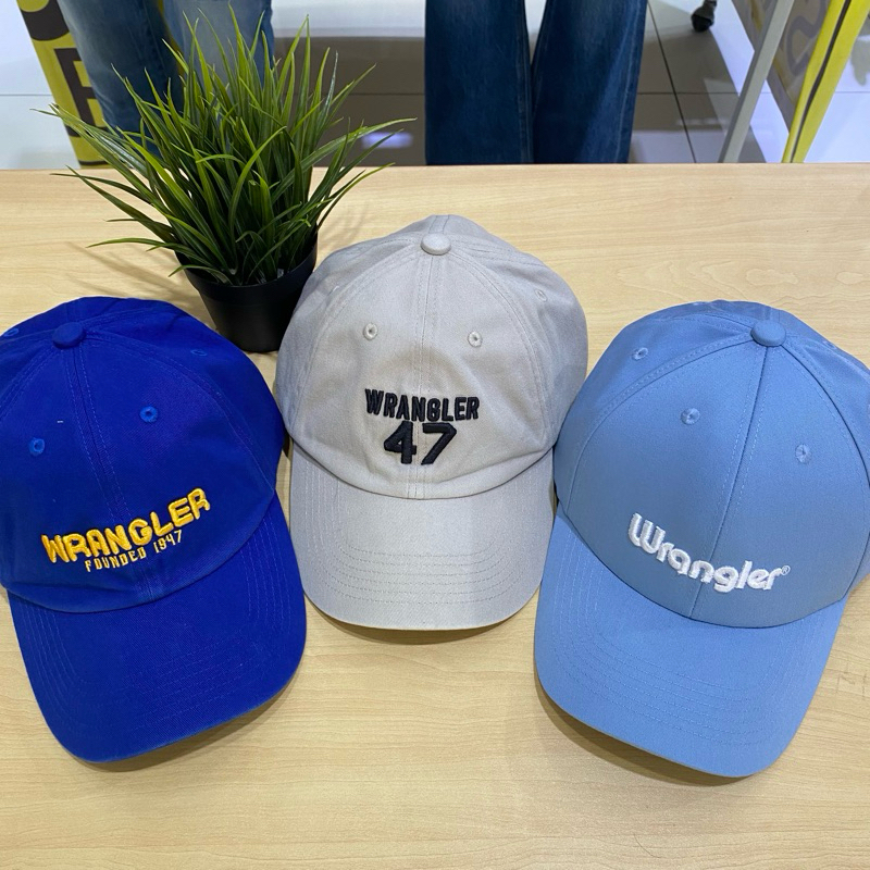 topi wrangler pria original