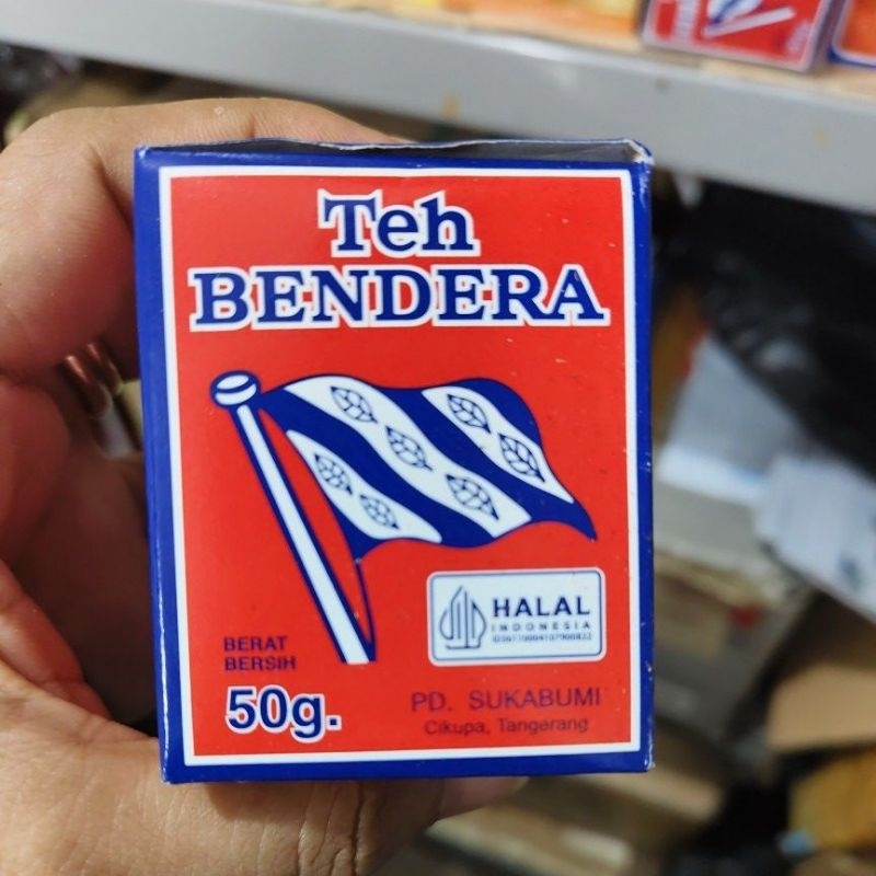 

Teh Bendera bubuk 50gr