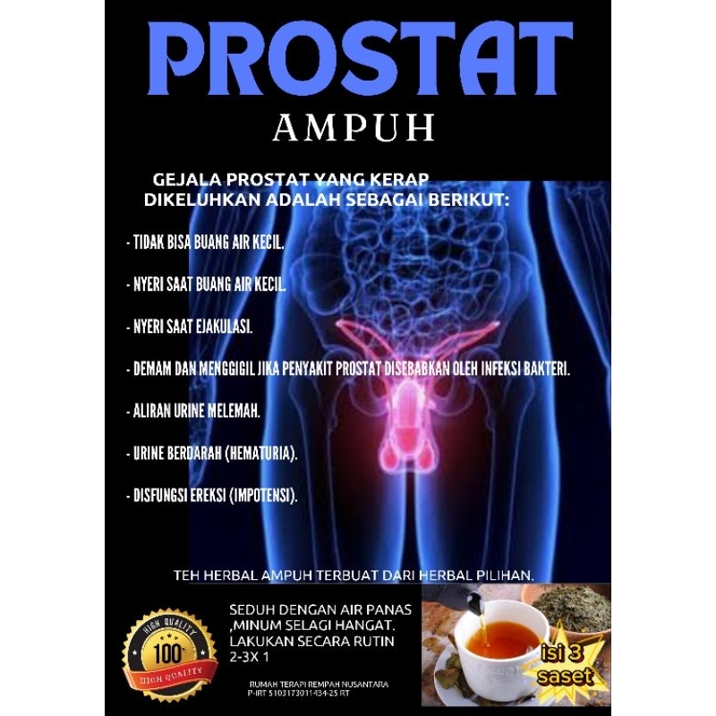 

prostat teh herbal premium isi 3 saset.