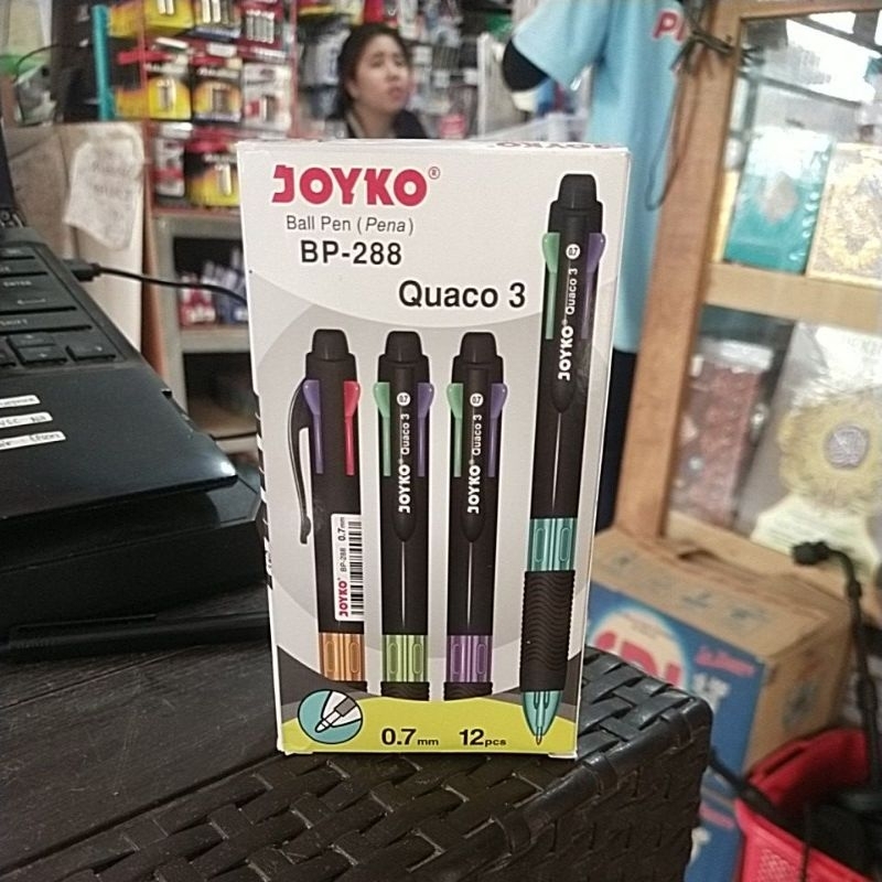 

(1pcs) Pena joyko BP-288 4 warna