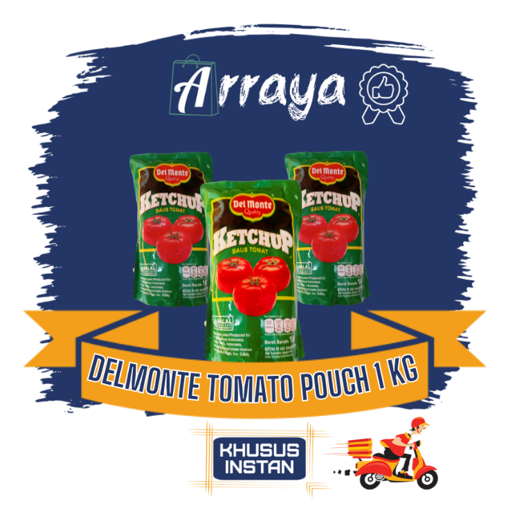 

DELMONTE TOMATO POUCH 1 KG