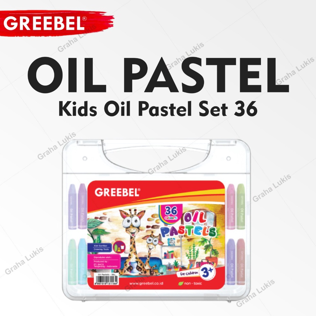 

ART F4X5 GREEBEL Oil Pastel Krayon Set 36