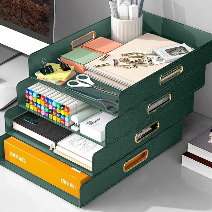 PROMO GILAGILAAN Greenland Rak Dokumen File Rak Meja Kantor Tempat Penyimpanan File  Dokumen  Alat T