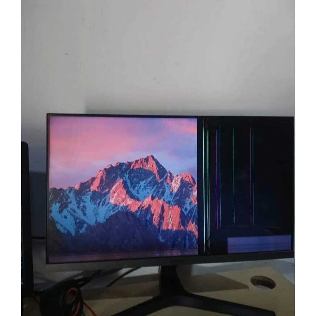 SAMSUNG MONITOR S24R350 24inch IPS FHD HDMI VGA Monitor [PECAH PANEL]