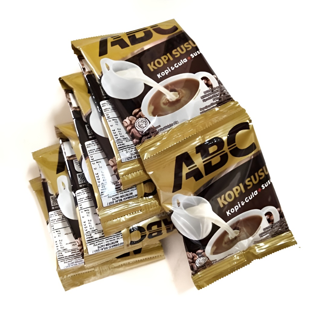 

ABC Kopi Susu + Gula Renteng 30gr / 1 Renceng x 10bks (Sachet) x 30 Gram / 1 Dus x 12 Rtg