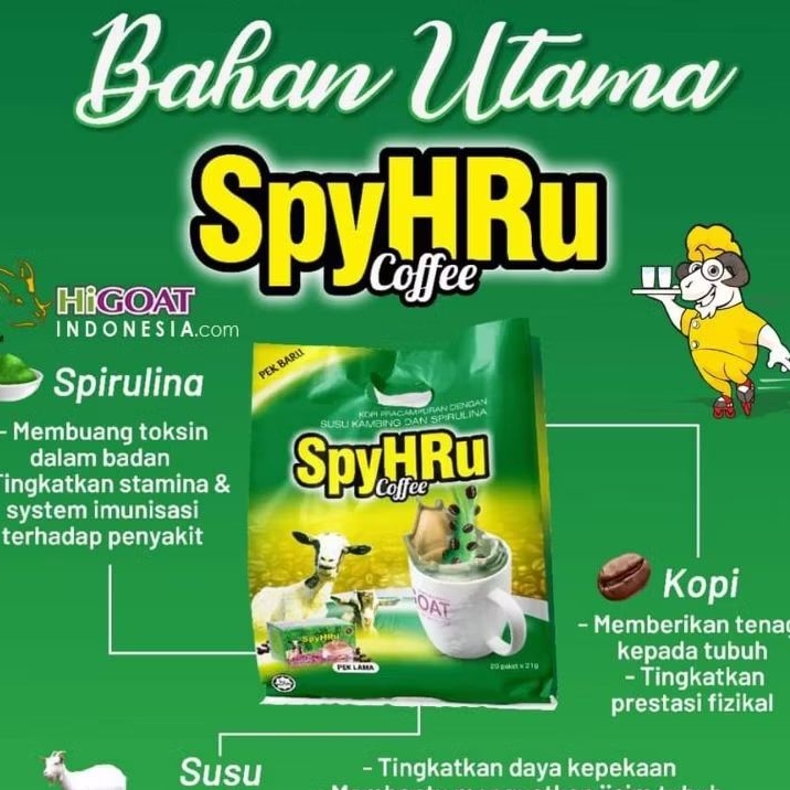 

Susu Kambing spirulina (Bisa Scan Barcode)