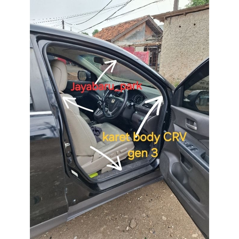 Karet balon karet body karet peredam pintu mobil honda CRV original