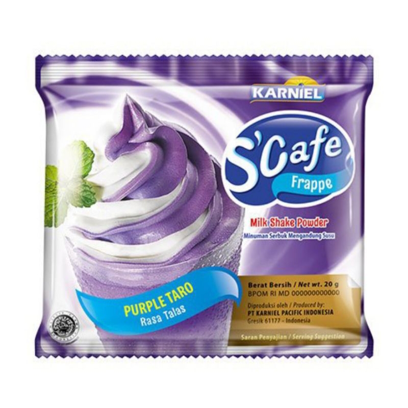 

Karniel S'Cafe Frape Minuman instan rasa per renceng