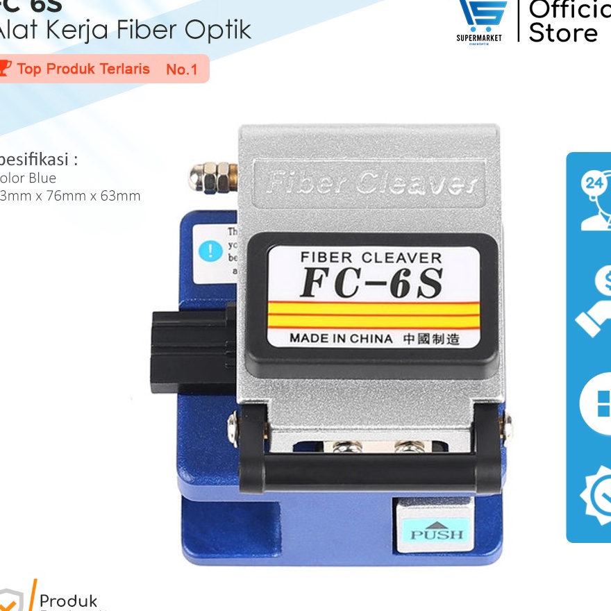 DISKON NATAL Fiber Cleaver Model Sumitomo FC6S FO Fiber Optic  Optik Cleaver Fiber Optik FC6s