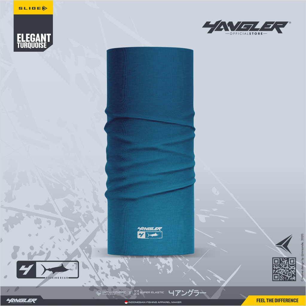 Bandana Mancing 4ANGLER | Buff Mancing 4ANGLER | ELEGANT TURQUOISE