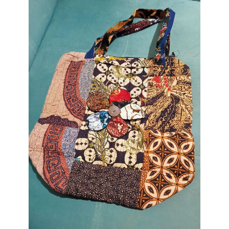Tas Perca  Batik Totebag
