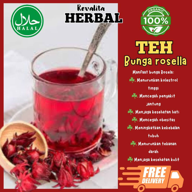 

TEH BUNGA ROSELLA UNTUK MENCERAHKAN KULIT, // ANTIOKSIDAN TINGGI VIT C tinggi bagus untuk kesehatan kulit