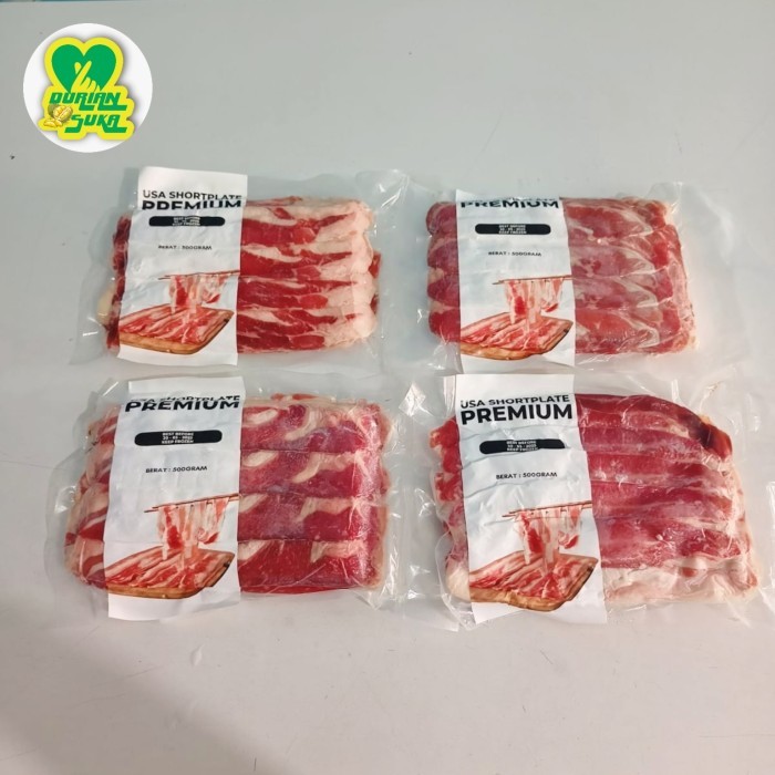 

BAH Daging Sapi/ Beef Slice Halal /USA Shortplate Premium Gr