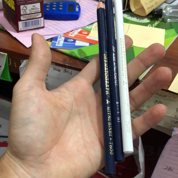 

Top Pensil glass mitsubishi satuan merah putih biru hitam putih hijau kuning made in japan