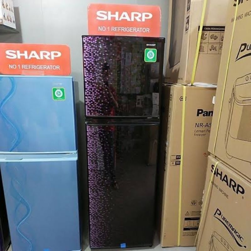 KULKAS SHARP 2PINTU JUMBO 256L 316MG