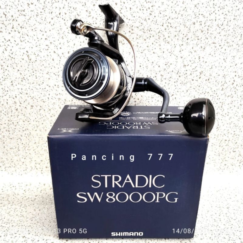 Reel Pancing Shimano Stradic SW 2024 4000 XG 5000 6000 8000 10000 HG