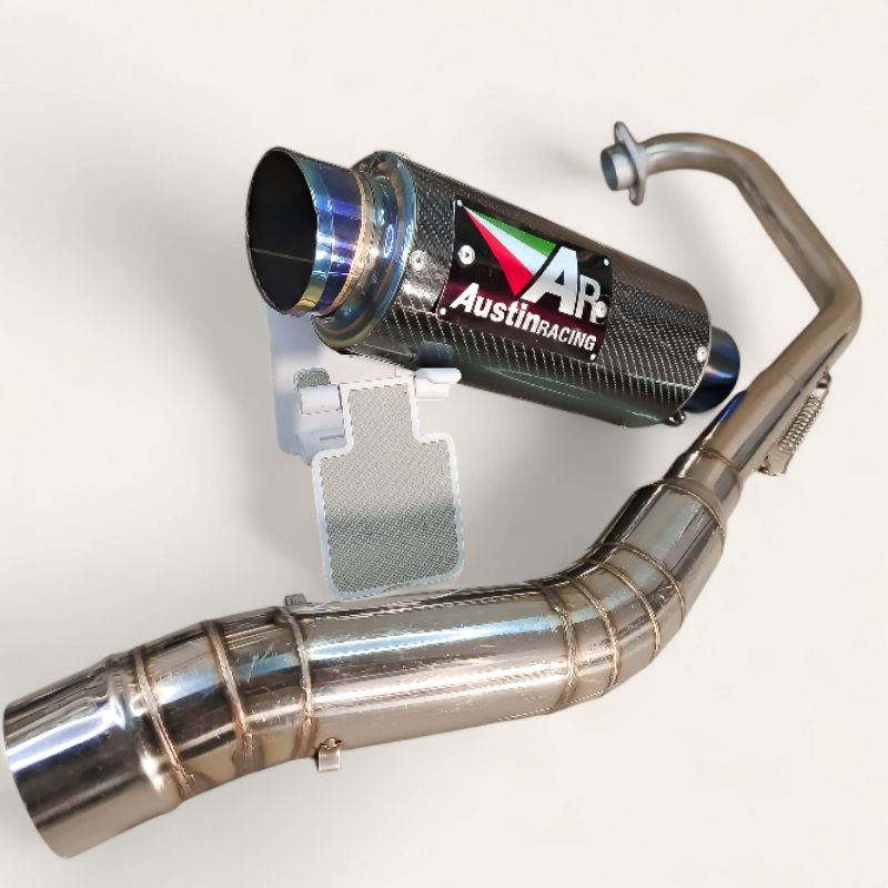 Knalpot Racing r15 v3 Vixion R suara ngebas adem full system