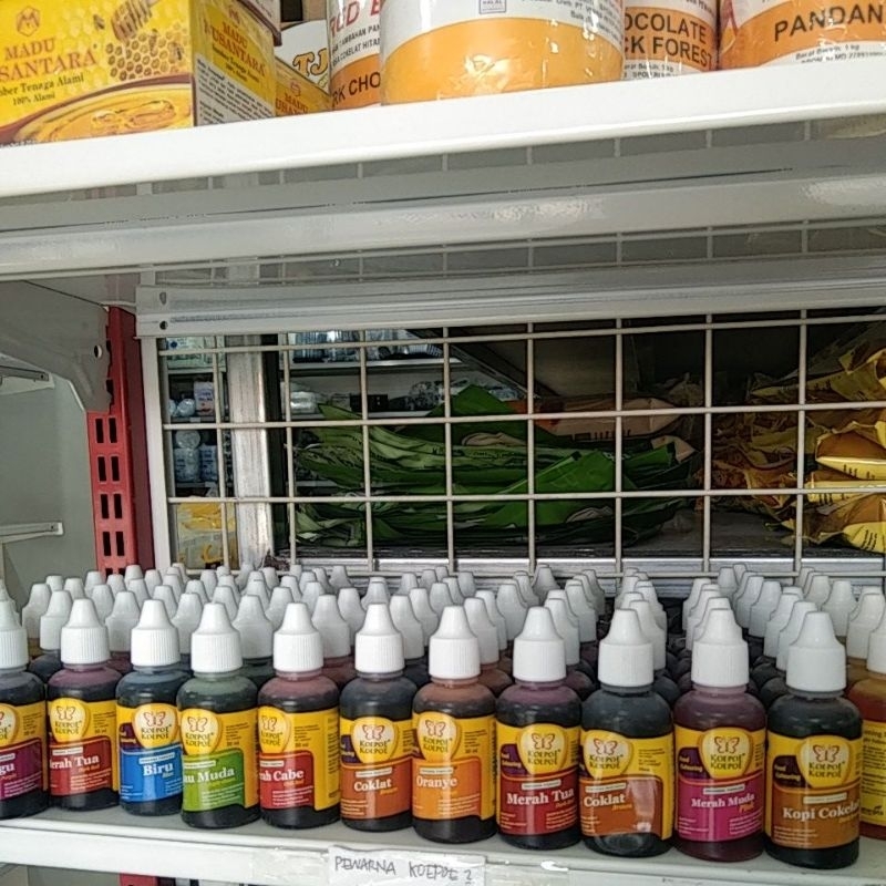 

Kupu-kupu/koepoe-koepoe pewarna makanan 30ml
