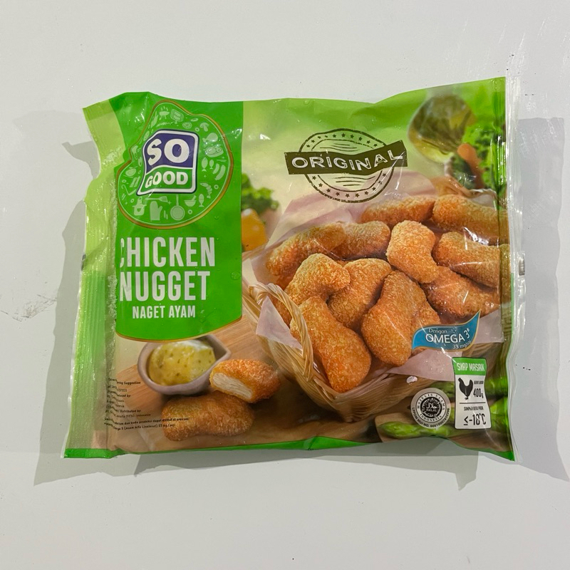 

SO GOOD CHICKEN NUGGET ORI 400g