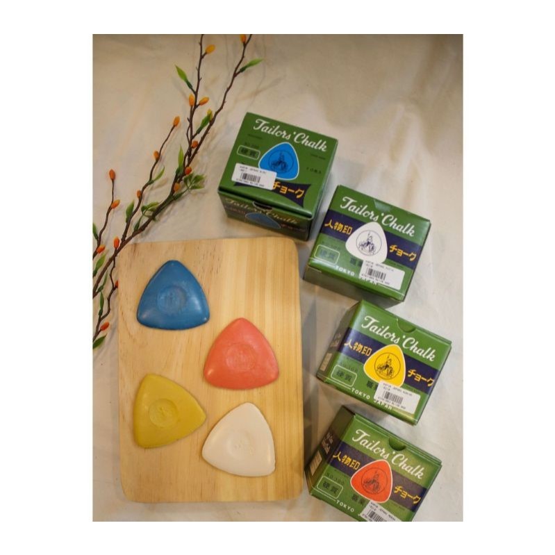 Kapur Jahit High Class Taylor Chalk Warna Campur Kualitas Standar