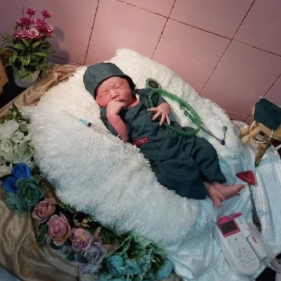 property photoshoot bayi dokter