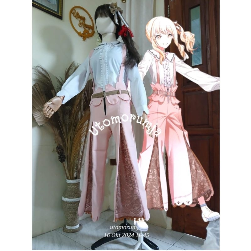 cosplay wibu MIZUKI NIGHTCORD custome ukuran
