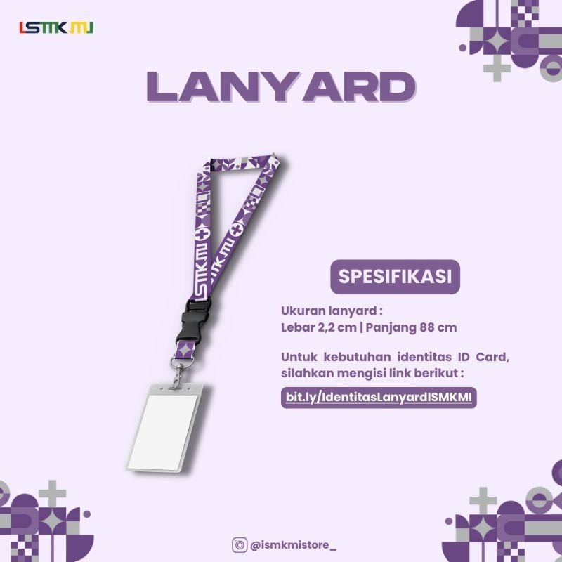 

LANYARD ISMKMI (OFFICIAL MERCHANDISE ISMKMI)