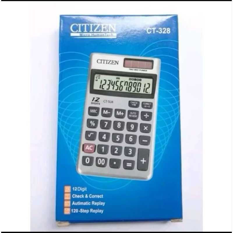 

Kalkulator Citizen CT 328 DOMPET