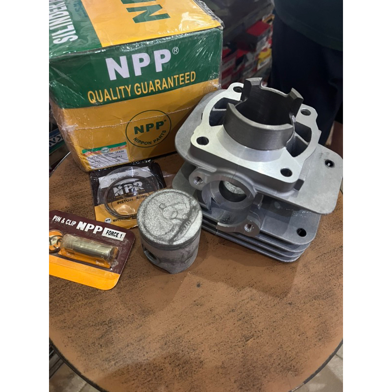 BLOK MESIN COMPLETE PISTON KIT STANDAR FIZR FORCE 1 FI KODE 3XA