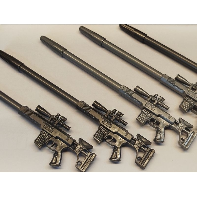 

Pulpen Bentuk Pistol 12pcs || Pulpen Tinta Gel || Pulpen Unik || Pulpen Mainan Pistol