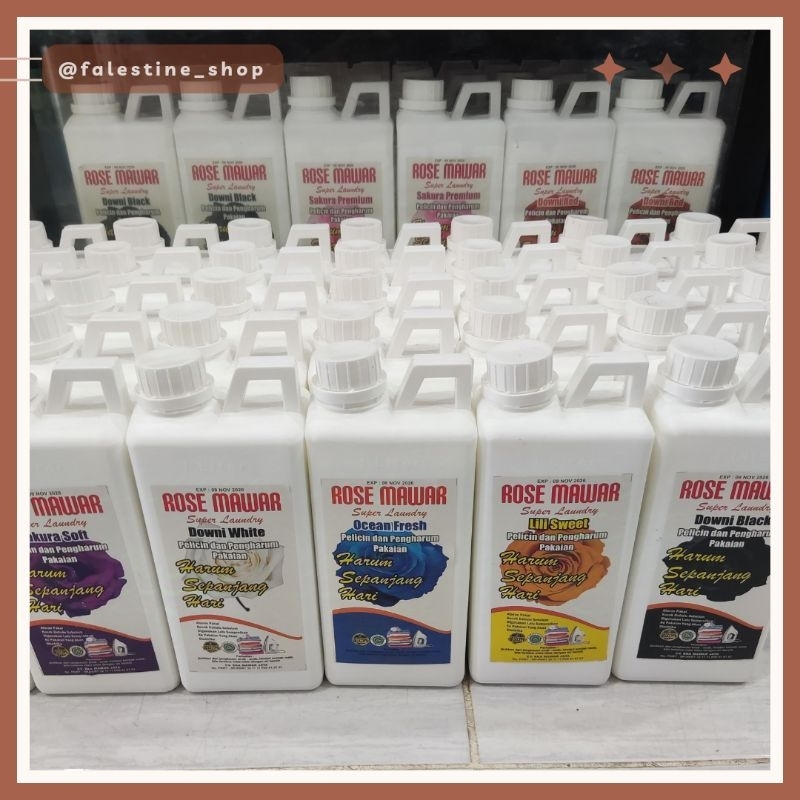 Parfum Laundry Rose Mawar 1 Liter