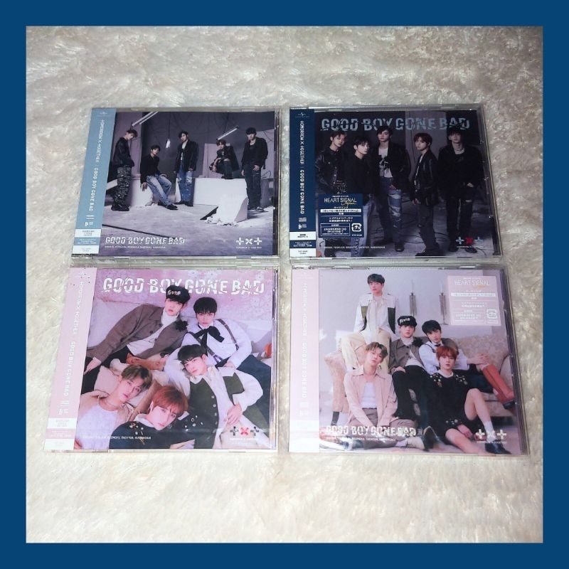 TXT ALBUM CD JAPAN SEALED GOOD BOY GONE BAD GBGB LIMITED A LIMITED B STANDARD UMS