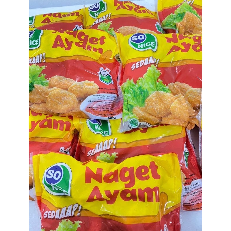 

Nugget So Nice 500gram