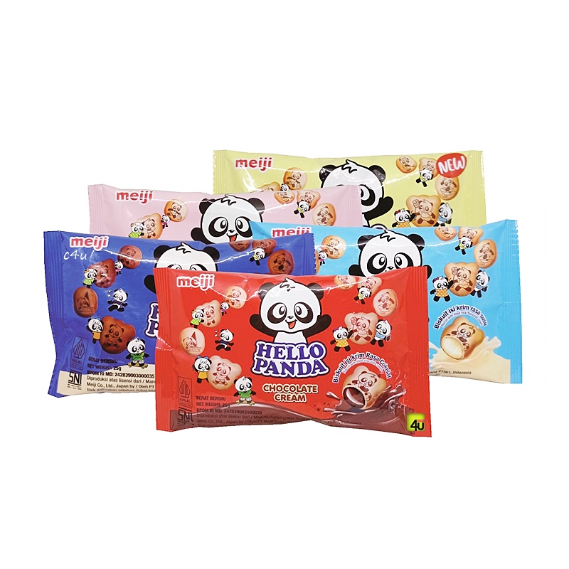 

Hello Panda - Biskuit Isi Krim - Kemasan Sachet 25 gr