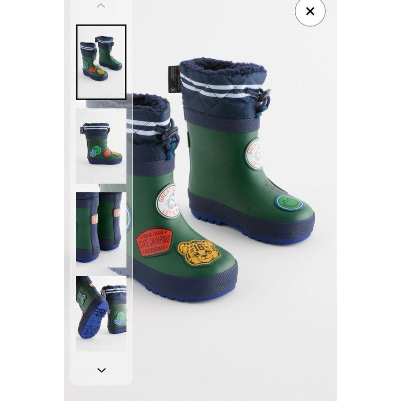 thermal winter boots NEXT KIDS sz 24