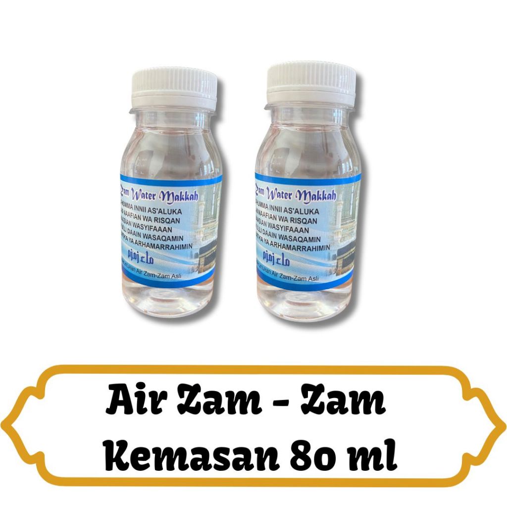 

OLEH OLEH HAJI DAN UMROH AIR ZAMZAM 80ML ASLI DAN ORIGINAL DARI ARAB SAUDI AIR ZAM ZAM ORIGINAL 80 ML I AIR ZAM ZAM KEMASAN KECIL